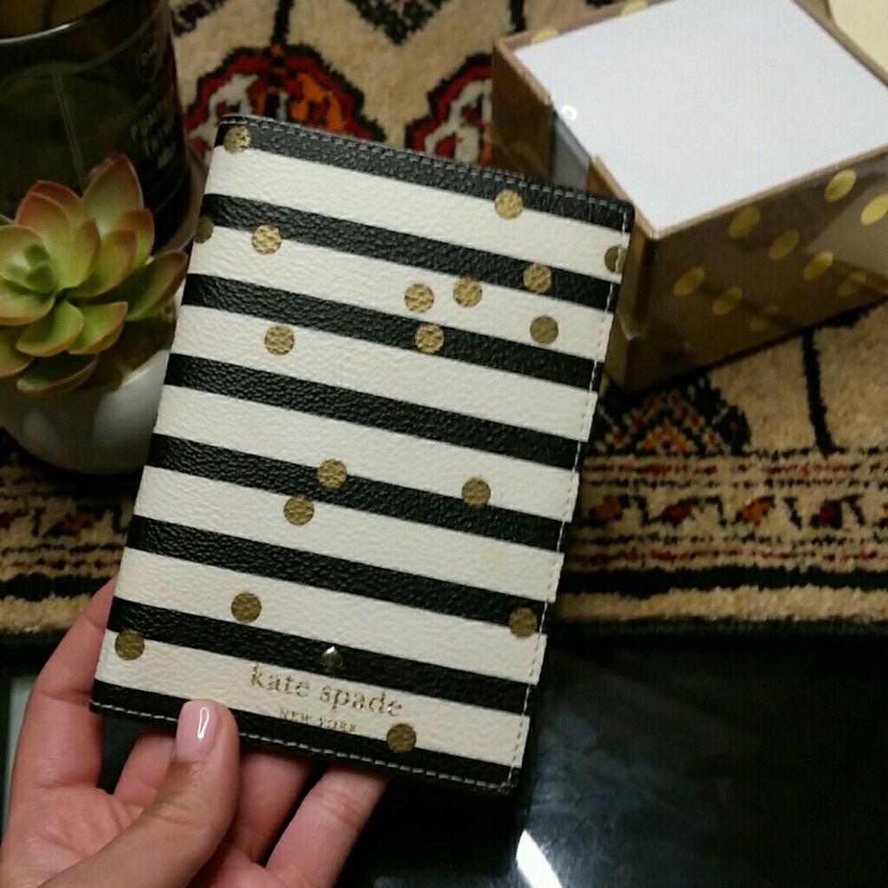 Kate Spade Confetti Dot Passport Holder Case